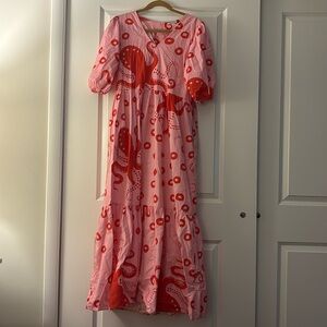 Pink Octupus Dress